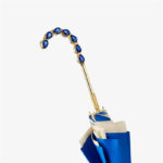 heart shaped diamond bent double umbrella