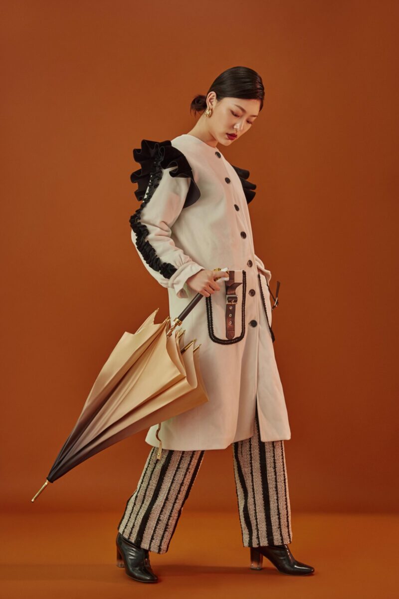 leopard long handle umbrella