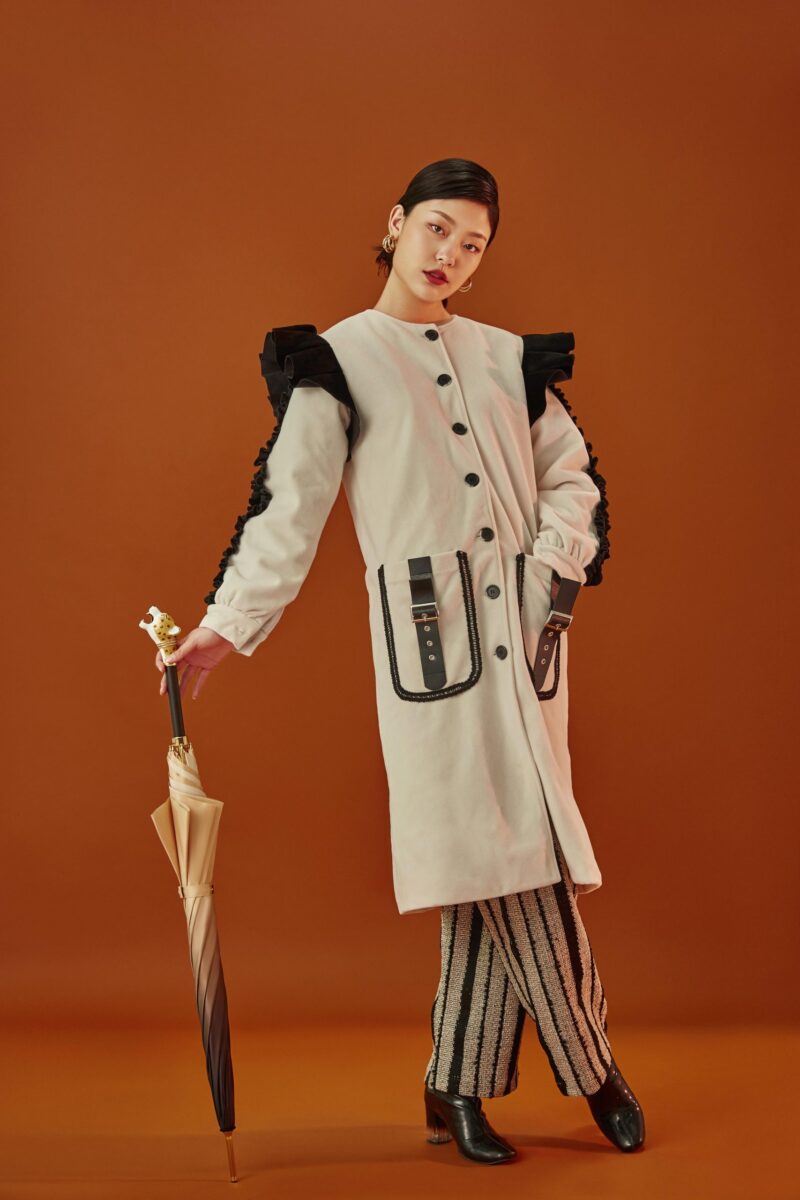 leopard long handle umbrella