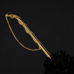 copper chain straight shank 1 diamond maggie lace double umbrella