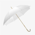 heart shaped diamond bent umbrella