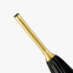 panda white polka dot long handle umbrella