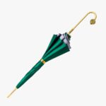 emerald green elbow double umbrella