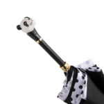 panda polka dot handle long umbrella