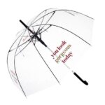 printed personalised umbrella