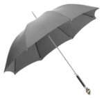 great wall grey punk skull section long handle umbrella