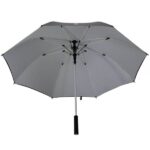 strong frame double canopy umbrella