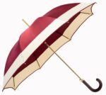 norma 25 round sheepskin curved handle long handle umbrella