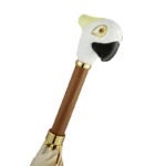 white parrot straight umbrella