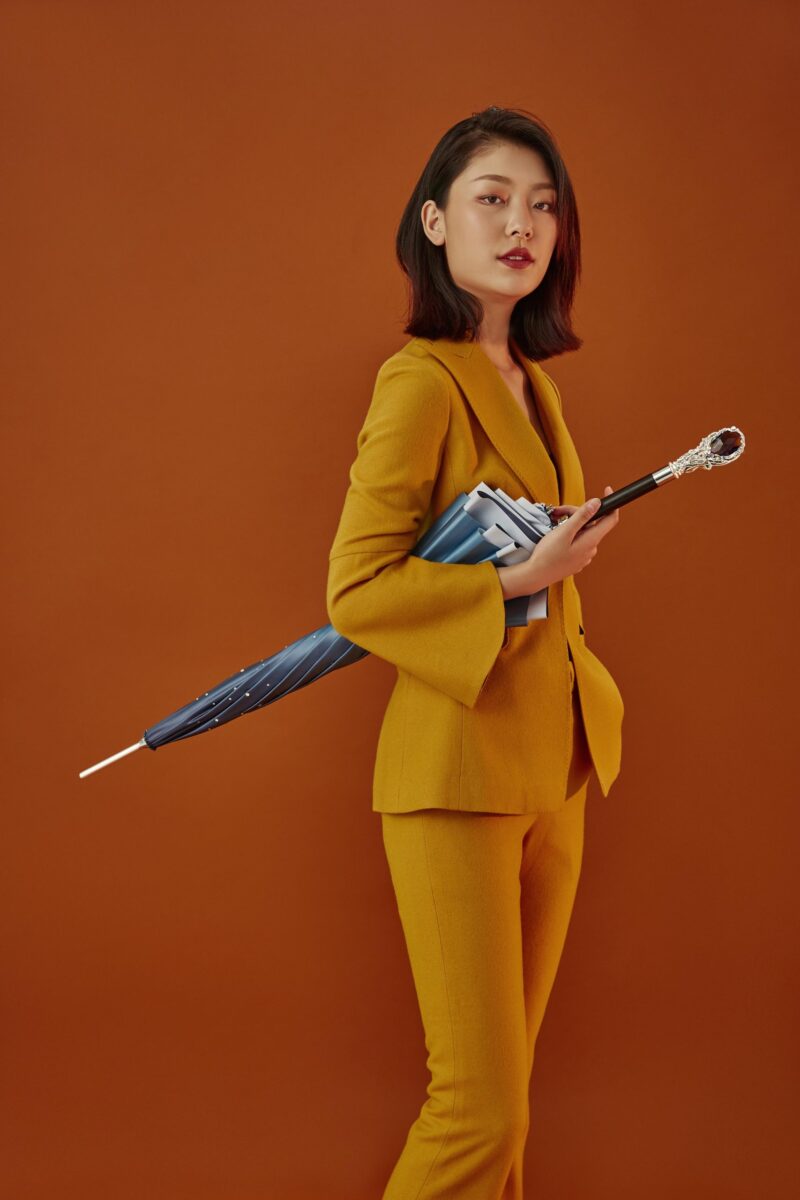 purple gems double umbrella