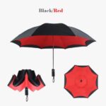 inside out folding umbrella