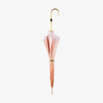 heart shaped 2 drill curved handle double layer umbrella