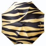 rock stripe maned horse long handle umbrella
