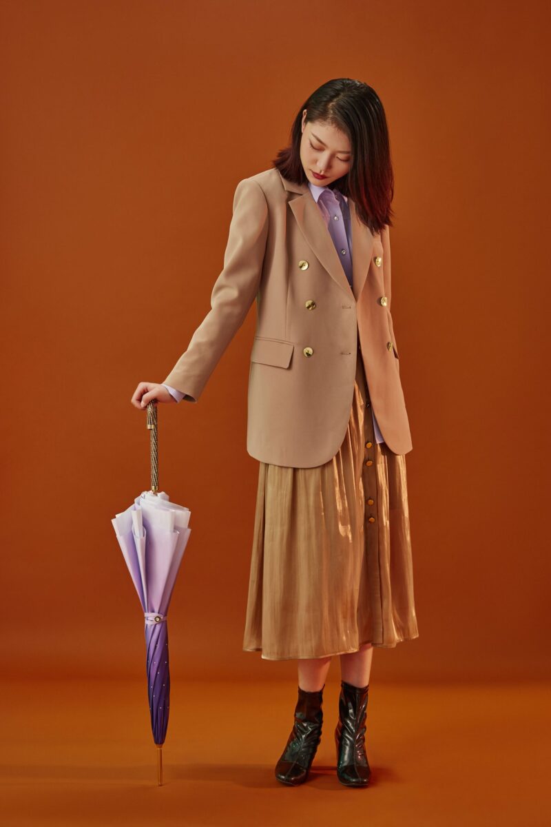 set auger bend double umbrella