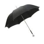 white black straight umbrella