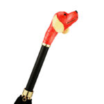 labrador dog straight umbrella