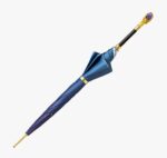 ethereal purple gem long handle umbrella