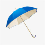 heart shaped diamond bent double umbrella