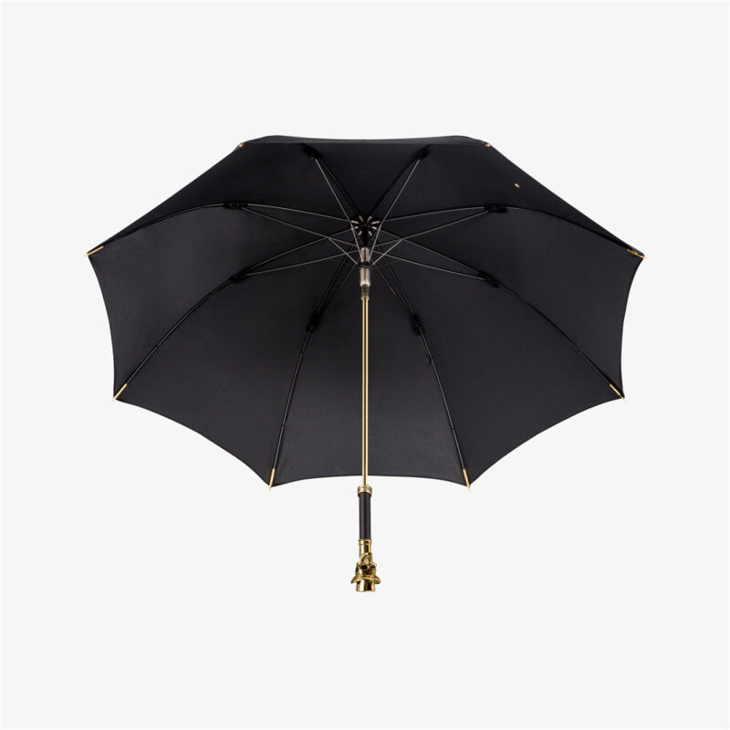 gentleman skull straight umbrella