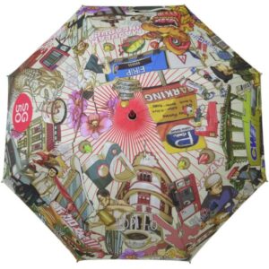 boston wave folding umbrella