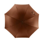 wood leopard straight umbrella