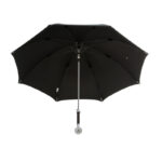 white black straight umbrella