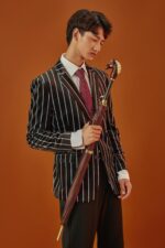 colored enamel horse long umbrella