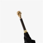bald skull straight umbrella